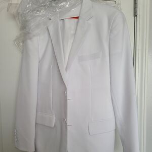 White OPPO Suit Slim Fit